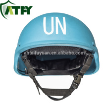 Casco a prueba de balas PASGT Kevlar para las fuerzas de mantenimiento de la paz de la ONU